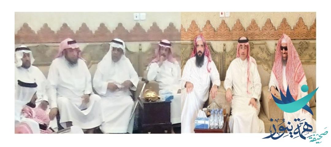 رئيس مركزمدينة العيون بالأحساء وبعض من اعضاء جمعيةعطاءفي زيارةللعساف بعد خروجه من مستشفى الجبر للعيون
