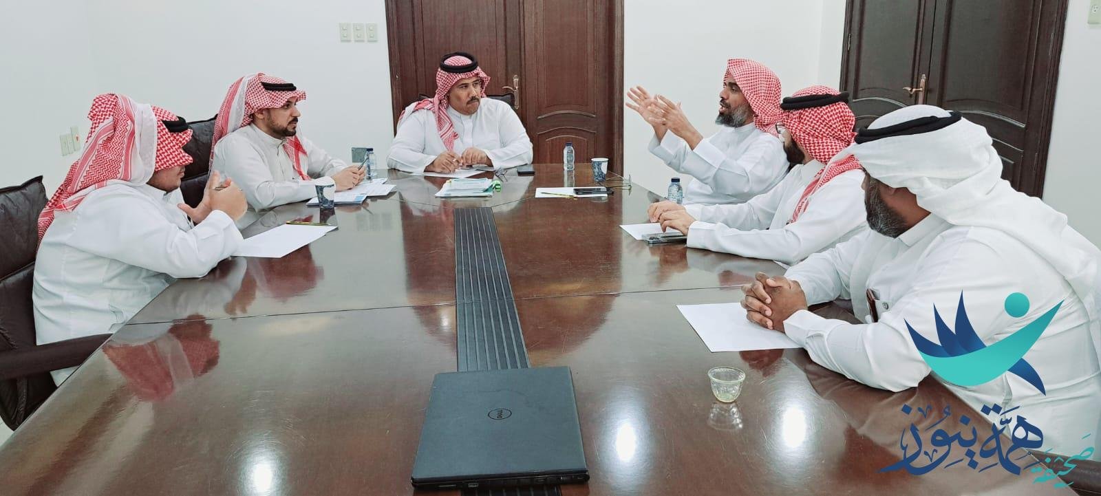 الشراكة الرباعية بالعيون تعقد اجتماعها الأول استعداداً لحملة لتبرع بالدم ١٣.