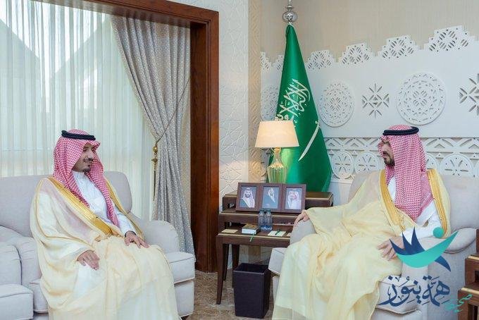 نائب امير الشرقية يستقبل رئيس المؤسسة العامة للري بمناسبة تعيينه بمنصبه الجديد.