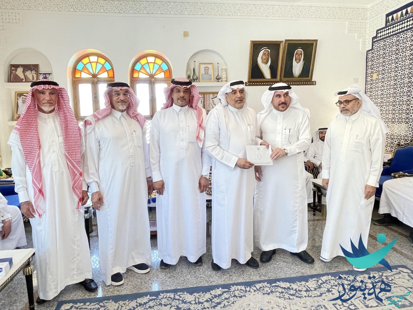 نادي الشعبة في ضيافة مجلس الدكتور عبدالله المغلوث الأسبوعي
